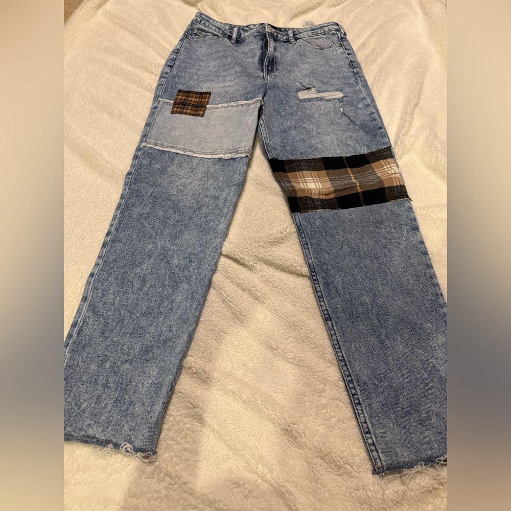 Hollister Patchwork Jeans